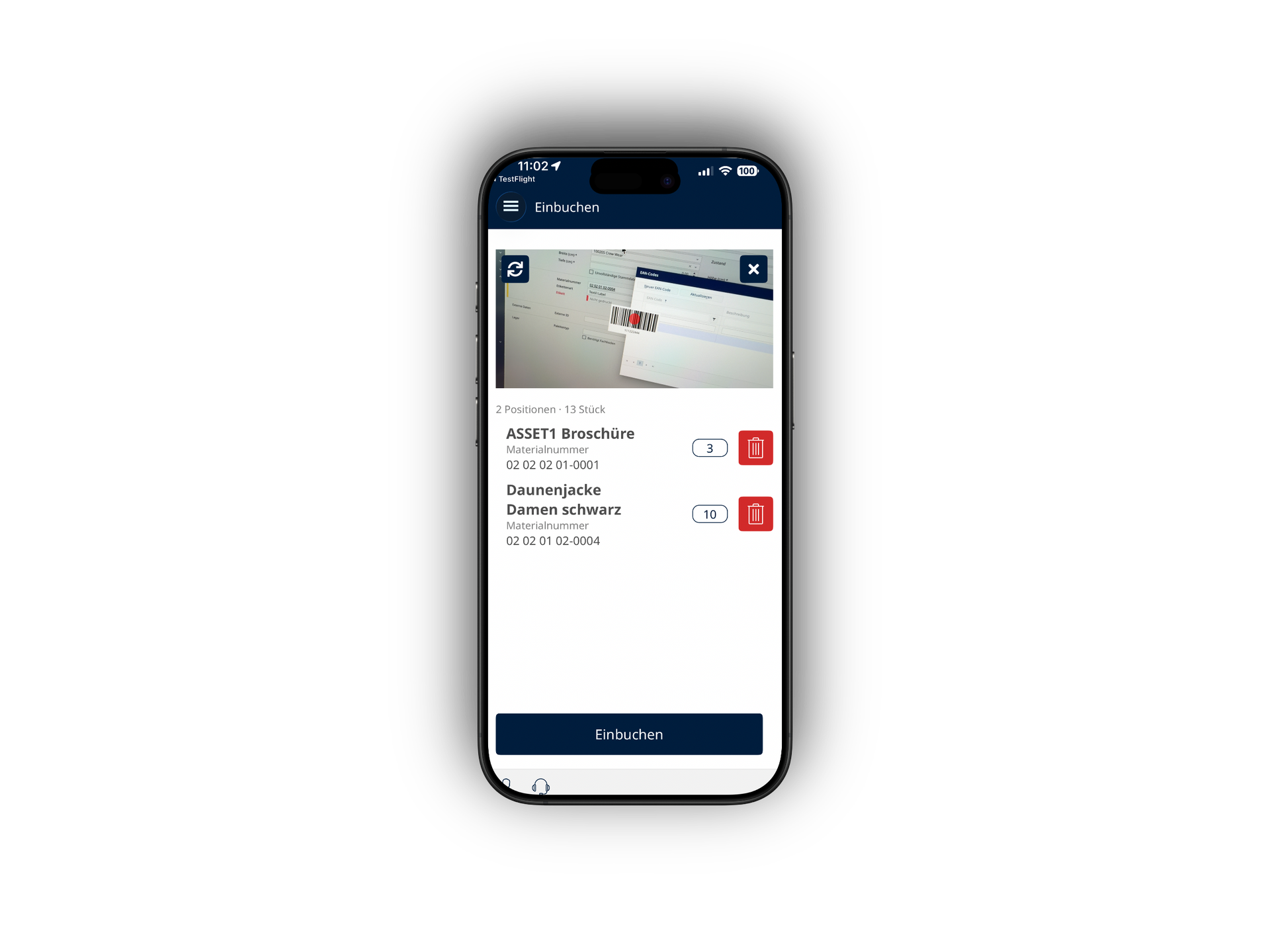 ASSET1 IO Mobile App